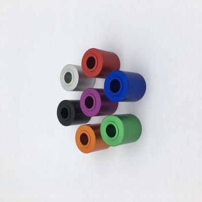 China Aluminum Crank Spacer Bell Clutch CNC Part 6061-T6 Rotation Parts Anodized Seven Color High Precision Part In Car for sale