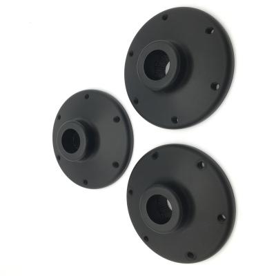 China Spline Adapter CNC Aluminum 6061-T6 Steering Turn Part Anodized Black With Thread Holes High Precision Part In Car for sale