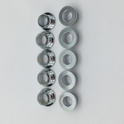 China Excellent Workmanship Aluminum High Quality Steel D2 Part CNC Design Rotating Ring With Chrome Plating Finish for sale