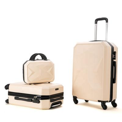 China TRAVEL Newest 3D Carry On Hardcase Bagage Travel Suitcase Luggage Trolley Set Valise Voyage for sale