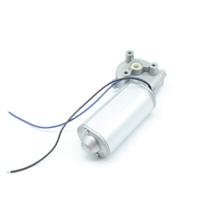 China Non-waterproof High Speed Wiper Motor 400rpm 1.5A 24v DC Worm Gear Motor for sale