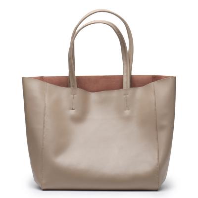 China Las señoras fronterizas casuales llevan a hombros a Tote Bag Customized de cuero en venta