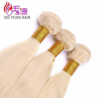China Can be dyed any color and ironed wavy blonde hair weave european hair for braiding for sale