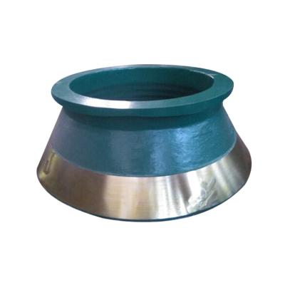 China Construction works High Quality Stone Factory Cone Crusher Wear Parts Concave High Manganese Steel Coat for sale