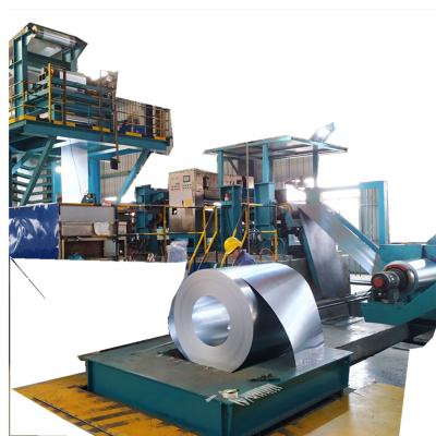 China High Working Speed Zinc Plating Machine 55% 1250mm Galvanized Al-zinc Coating Line for sale