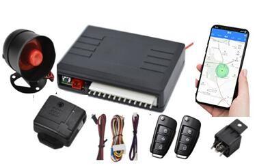 Cina sistema di allarme astuto automatico dell'automobile di modo di 4G GPS/GSM/GPRS 2 con Smartphone APP 5m-20m in vendita