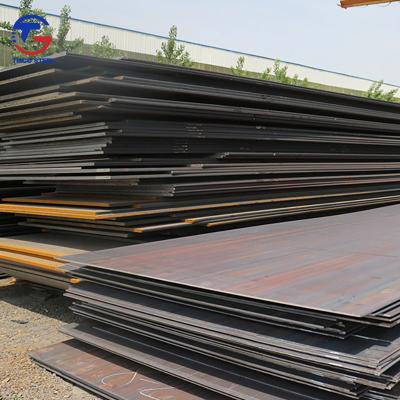 China Boiler/Container/Flange/Ship Plate Wear Resistant Material Mining Welding Chromium Carbide Overlay ASTM A36 1008 4320 SS400 S235JR Chequered Carbon Steel Plate for sale