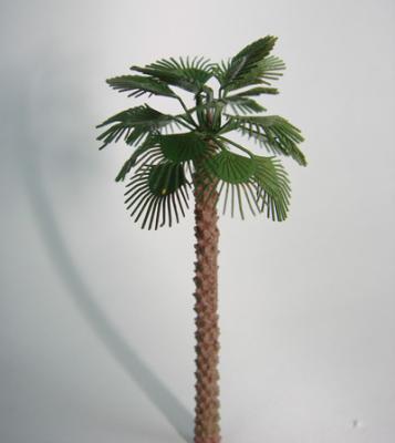 China 1:150 copper palm tree--1:50 model metal tree,miniature artificial tree,metal model palm trees,building model trees for sale