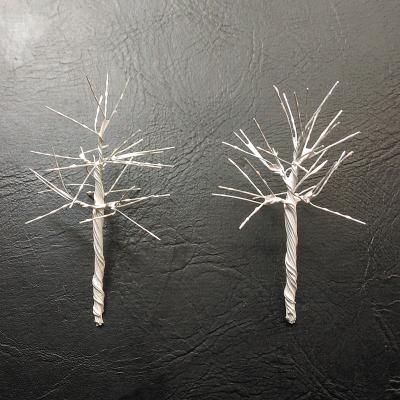 China 1:200 wire model tree arm,metal model tree trunk,miniature fake tree arm,model metal tree arms,1:300wire tree trunk for sale