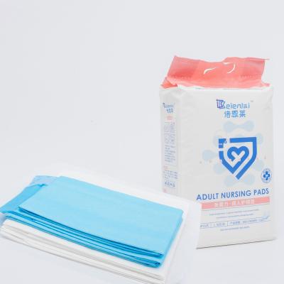 China Plain weave underpads super absorbent limbs yuangan ultra flag full protection underpads for sale