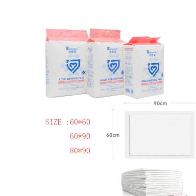 China Cheap Super Absorbent OEM Brand Wholesale Disposable Doctor's Plain Weave Incontinent Under Pad for sale