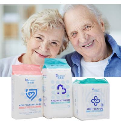 China OEM Plain Weave Adult Men Wearing Diapers Adult Disposable Diaper for sale
