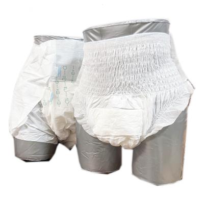 China Super Comfortable Tight Tolerance Adult Diapers Fearless Side Leak Large Water Absorption Plain Weave for sale