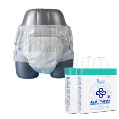 China 2022 Plain Weave Soft And Comfortable High Quality Adult Diaper Pants for sale