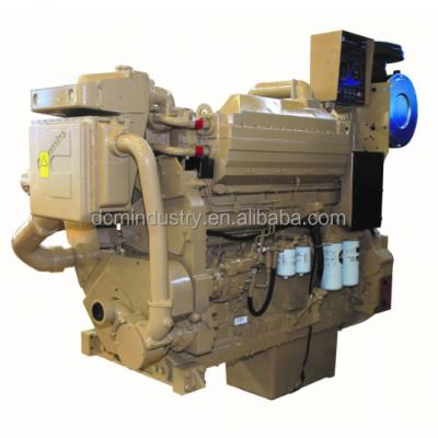 China Cumins Fishing Boat Tug Boat Motor Use 500hp 600hp 700hp K19-M Water Cooled Marine Gear KTA19-M500 Electric Outboard Inboard Motor Assembly for sale