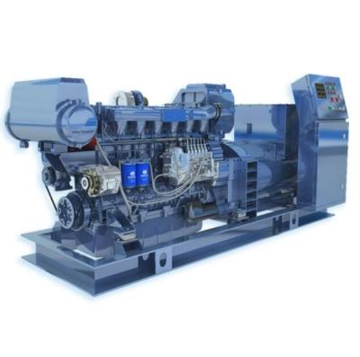 China Factory Price Water Cooled 375kVA Weichai Marine Genset with WP13CD385E200 Engine and Stamford Alternator for sale
