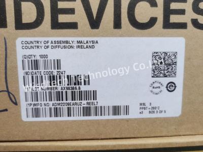 China ADM2209EARUZ RS-232 Interface IC World s Smallest Dual-Port 6 Tx/10 Rx RS-232 for sale