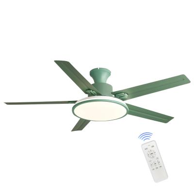 China Contemporary 42 Inch Large Strong Metal Blades Fan High Speed Black DC Motor Industry Large Metal Blade Remote Control Ceiling Fan for sale
