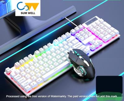 China Numeric Keypad Real Mechanical Feel Keyboard and Mouse Set Wired Gaming Dedicated Keyboard and Mouse Desktop Computer Notebook External USD100 for sale