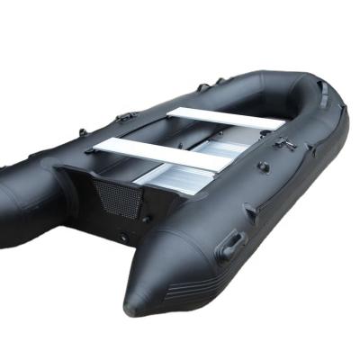 China PVC 4 People 300cm Inflatable Boat 9.84 Feet Folding Aluminum Boat Floor Speed Boat for sale