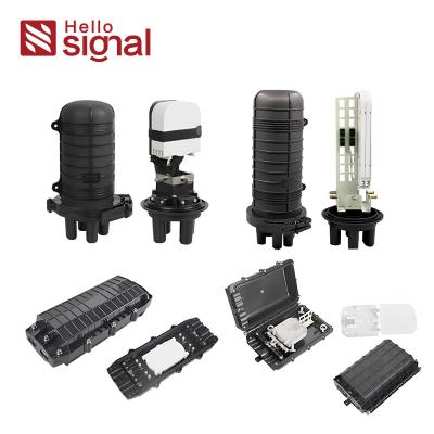 China Vertical de la fibra óptica/negro del cierre del empalme/blanco horizontales en venta