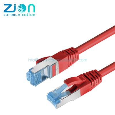 China Cat 6A S/FTP Pacth Cord , Bare Copper Lan Network Cable , Indoor Category Cable , from China Manufacturer for sale