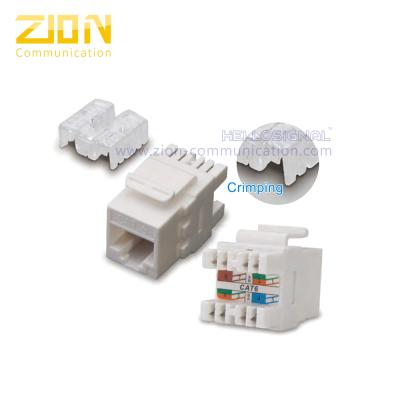 China UTP RJ45 180 degree keystone jack ZCM255 , Keystone, Ethernet , from China Manufacturer - Zion Communiation for sale