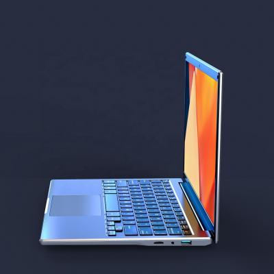 Cina Wholesale Backlit Keyboard 13 Inch Laptops 2560x1600 IPS Desktop Win10 Business Notebook Ultrathin PC in vendita