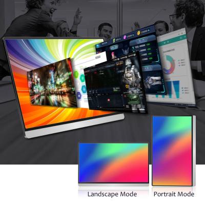Cina Touch Screen 16 Inch Portable Monitor 1080P HDR IPS Gaming Laptop Screen Supplement USB TYPE C For Phone MAC Switch Desktop PS4 XBOX in vendita