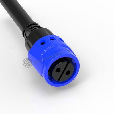 Chine Connecteur industriel à 2 broches extérieur M19 Connecteur féminin électrique à vendre