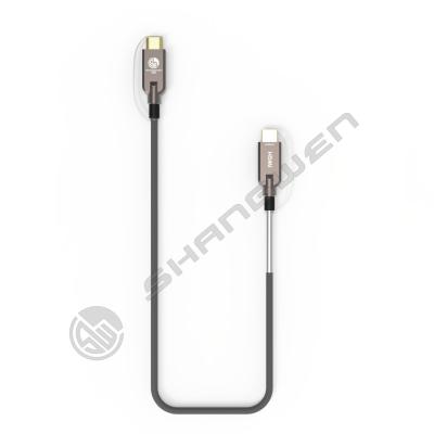 Китай HD Link Port 2.0 Fiber Optic Armored Fiber Optic HD Cable TPU Shell German Silicon Line Chip 4K 60Hz 8K 144Hz OD:6.0mm продается