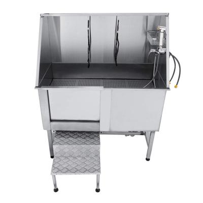 Chine Baquet personnalisable de lavage de chien de l'acier inoxydable 304 pour de grandes et petites races à vendre