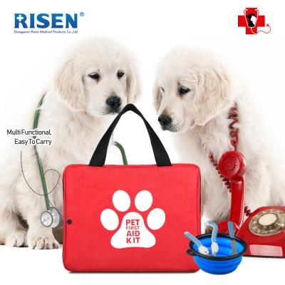 China Home Office Emergency Pet First Aid Multifunctional Waterproof And Durable Waterproof Outdoor Kit For Animals for sale