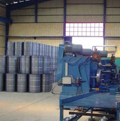 China High Speed Food Drum Making Machinery 55 Gallon Steel Barrel Production Line for sale