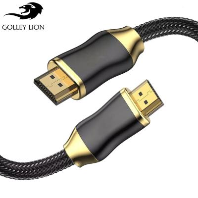 China Support 48gbps High Speed Hdr Tdr Test 8k 60hz 4k 120hz Resolution HD-MI Compatible Cable Good Price Zinc Alloy Metal HDTV for sale