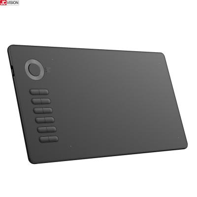 China One Year Warranty JC-PT150 10X6 Inch Drawing/E-signature/Gameplay JCVISION Graphics Tablet Signature Instruction E-signature Pad with Cheap Price (Grey) for sale