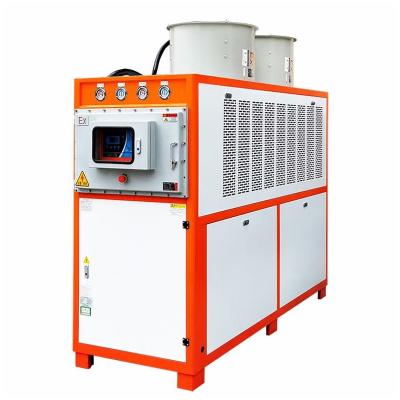 China IP54 Air Cooled Scroll Chiller Explosion Proof Chemical Chiller 20HP for sale
