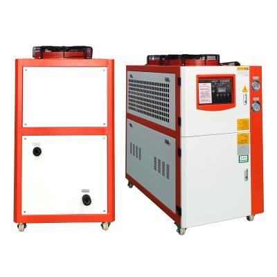 China Portable 5 HP Water Chiller 15KW Air Cooled Inverter Chiller High Efficiency for sale