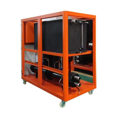 China 10HP Water Cooled Water Chiller R134A Water Chiller Machine 30KW For Hydrogen Energy for sale