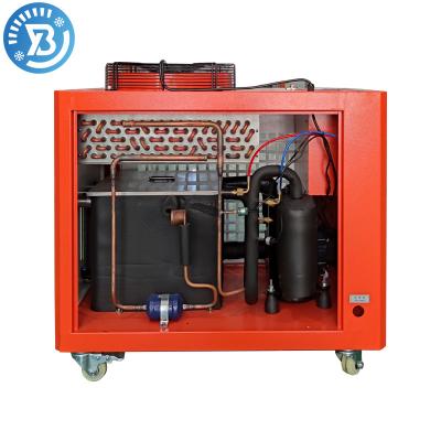 China Small Air Cooled Chiller Ultrasonic Cleaning Recirculating Water Chiller 1HP for sale