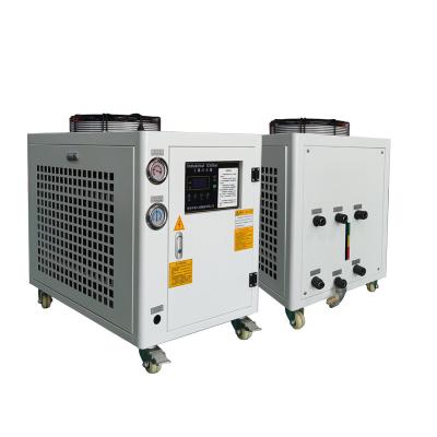 China 50Hz Air Cooled Chiller 6KW R134A Water Chiller 2HP For electroplating industry for sale