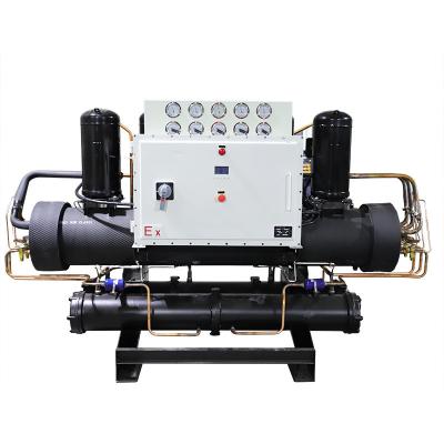 China R134A Explosion Proof Water Chiller 380V Industrial Chiller 50Hz Shell And Tube Evaporator Type for sale