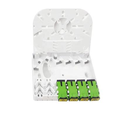 China 3.0*2.0mm drop cable or mini wall box indoor cable 4 core indoor optical mount FTTH terminal box for sale