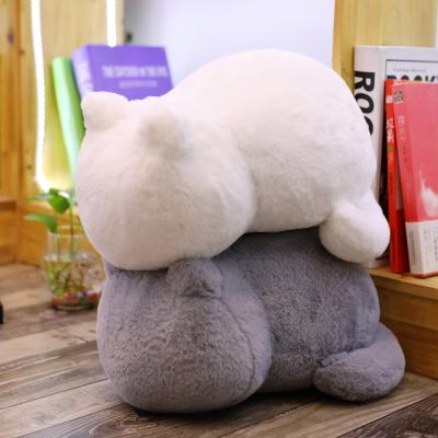 China Promotional Ashin Cat Plush Cushions Back Pillow Shade Cat Filled Pillow Animal Toys for sale