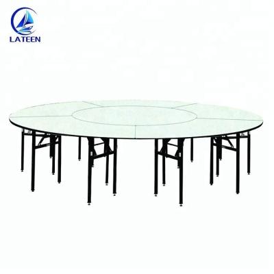 China Modern Wholesale Hotel Furniture Multifunctional Folding Banquet Table for sale