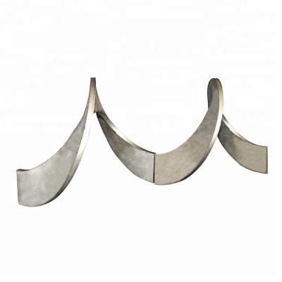 China High Efficiency China Supplier Continuous Helical Screw Conveyor Blade for sale