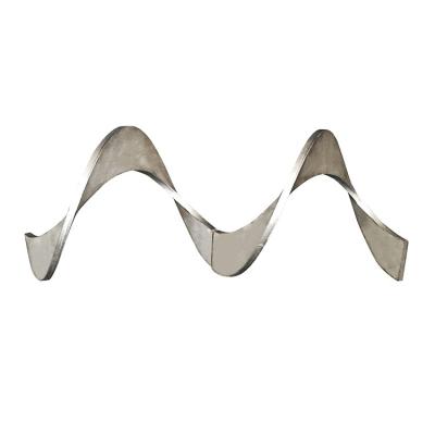 China High effciency Continuous Cold Rolled China Centerless Flight Screw Shaftless Ground Spirals Drill Helical Blade for sale