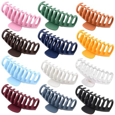 China Other Multiple Styles Hair Accessories Claw Clips Hollow Out Wholesale Large Crab Claw Clips For Women for sale