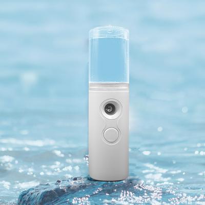 China White ABS 400MA 25ml Portable Nano Mist Sprayer For Dry Skin for sale