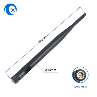 China antena 5dBi de 2.4G Omni WiFi com o conector dobrável do RP SMA à venda